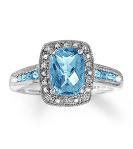 Aquamarine Ring