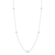 Roberto Coin 18Kt Gold Necklace With 7 Diamond Stations