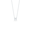 Roberto Coin 18Kt Gold Love Letter H Pendant With Diamonds