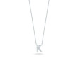 Roberto Coin 18Kt Gold Love Letter K Pendant With Diamonds