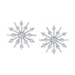 Snowflakes Diamond Earrings