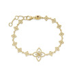 18K Yellow Gold Tiny Princess Bracelet