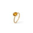Jaipur Citrine Stackable Ring