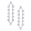 Round Cut Contemporary Drop Earring