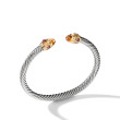 Renaissance Bracelet in Sterling Silver with Citrine, Rhodolite Garnet and 14K Yellow Gold
