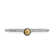 Petite Chatelaine® Bracelet in Sterling Silver with 18K Yellow Gold Dome