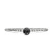 Petite Chatelaine® Bracelet in Sterling Silver with Black Onyx