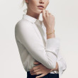 Pure Form® Cable Bracelet in 18K Gold, 6mm