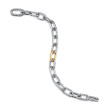 DY Madison® Chain Bracelet in Sterling Silver with 18K Yellow Gold