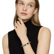 Cable Classics Color Bracelet in Sterling Silver with Black Onyx and 14K Yellow Gold