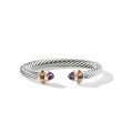 Renaissance Bracelet with Amethyst and 14K Yellow Gold