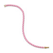 DY Bel Aire Chain Bracelet in Blush with 14K Yellow Gold Accent