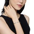 Cable Classics Bracelet in Sterling Silver with Blue Topaz and Pave Diamonds