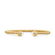 Renaissance® Cablespira Bracelet in 18K Yellow Gold with Pearls and Diamonds, 3.5mm