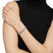 Sculpted Cable Bracelet in Sterling Silver