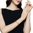 Modern Oval Cablespira® Bracelet in 18K Yellow Gold, 7mm
