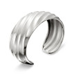 Cable Edge® Cuff Bracelet in Sterling Silver, 24mm