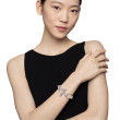 DY Mercer® Chain Bracelet in Sterling Silver with Diamonds, 25mm