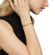 Sculpted Cable Bangle Bracelet in 18K Yellow Gold, 6.2mm