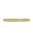 Sculpted Cable Bangle Bracelet in 18K Yellow Gold with Diamonds, 4.6mm