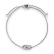 Sculpted Cable Chain Bracelet in Sterling Silver, 8mm