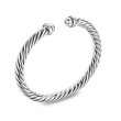 Cable Flex® Bracelet in Sterling Silver, 6mm