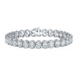 Oval Shape Straight Line Bracelet