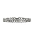 Curb Chain Bracelet in Sterling Silver