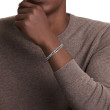 Curb Chain Bracelet in Sterling Silver, 8mm