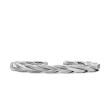 Cable Twisted Cuff Bracelet in Sterling Silver