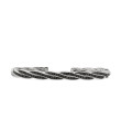 DY Helios™ Cuff Bracelet in Sterling Silver with Black Diamonds, 6mm
