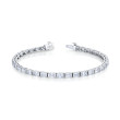 Emerald Cut Straight Line Bracelet