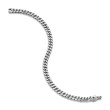 Curb Chain Bracelet in Sterling Silver, 6mm