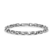 Streamline® Link Bracelet in Sterling Silver with Black Diamonds, 5.5mm