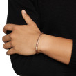 Sculpted Cable Cuff Bracelet in 18K Rose Gold, 5.5mm