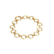 Jaipur Yellow Gold Flat Link Bracelet