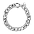 Oval Link Chain Bracelet in Sterling Silver