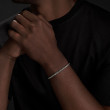 Wheat Chain Bracelet in Sterling Silver, 4mm