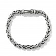 Wheat Chain Bracelet in Sterling Silver, 6mm