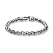 Wheat Chain Bracelet in Sterling Silver, 6mm