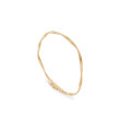 18K Yellow Gold Twisted Coil Bracelet