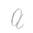 Masai Three Station Diamond Bracelet in White Gold