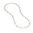 Paradise Blue Topaz and Mixed Gemstone Single Strand Necklace