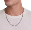 Box Chain Necklace in Sterling Silver, 3.6mm