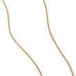 Box Chain Necklace in 18K Yellow Gold, 1mm