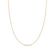 Box Chain Necklace in 18K Yellow Gold, 1.25mm