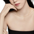 Box Chain Necklace in 18K Yellow Gold, 1.25mm