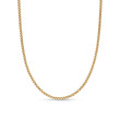 Box Chain Necklace in 18k Yellow Gold, 2.7mm