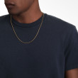Box Chain Necklace in 18K Yellow Gold, 2.7mm