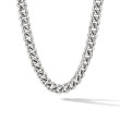 Curb Chain Necklace in Sterling Silver